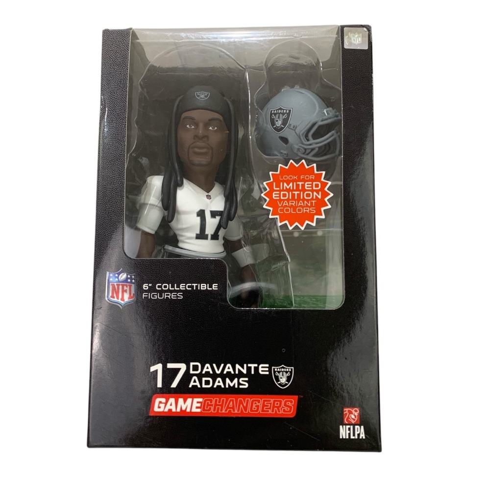 Davante Adams NFL Las Vegas Raiders 6” Collectible Figure